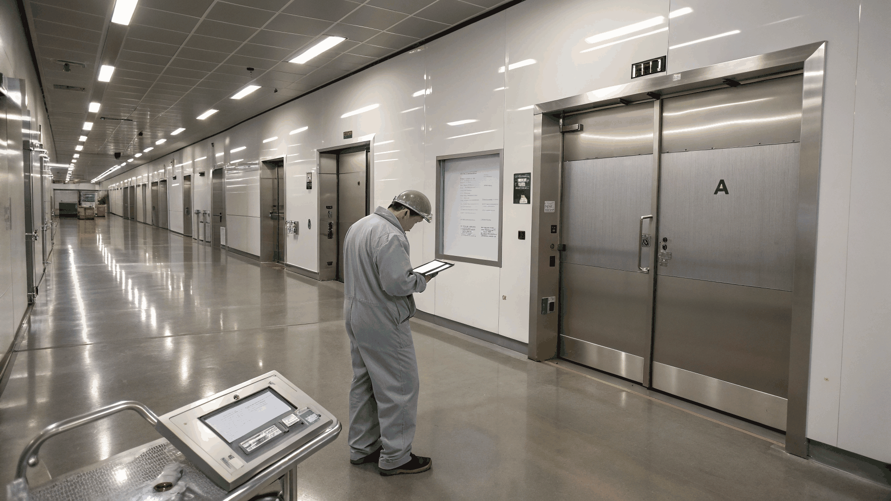 Industrial environmental containment inspection